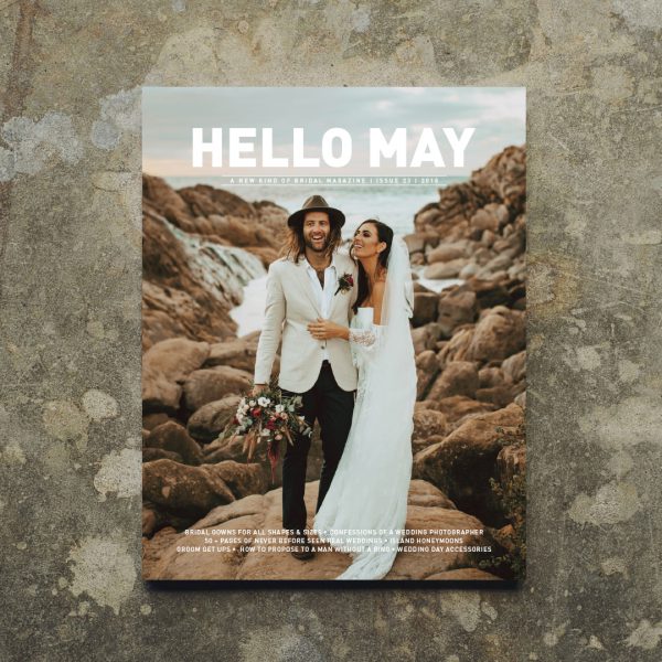 JamesSimmonsPhotographer HELLO MAY Issue 23, Front Cover feat. Elizabeth x Matt